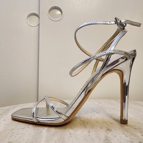 Calvin Klein Womens Tegin Str Silver 7.5M - A006 - Picture 3 of 11